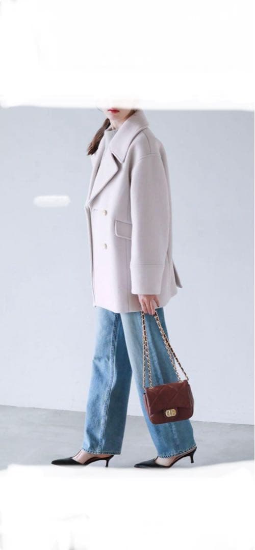 ピーコート LaTotalite ダブルブレストピーコート Mサイズ