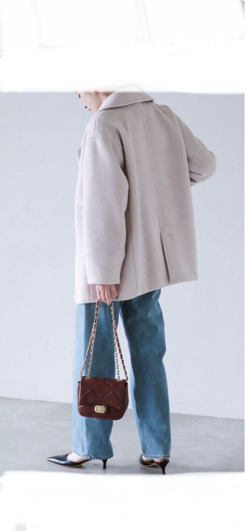 ピーコート LaTotalite ダブルブレストピーコート Mサイズ