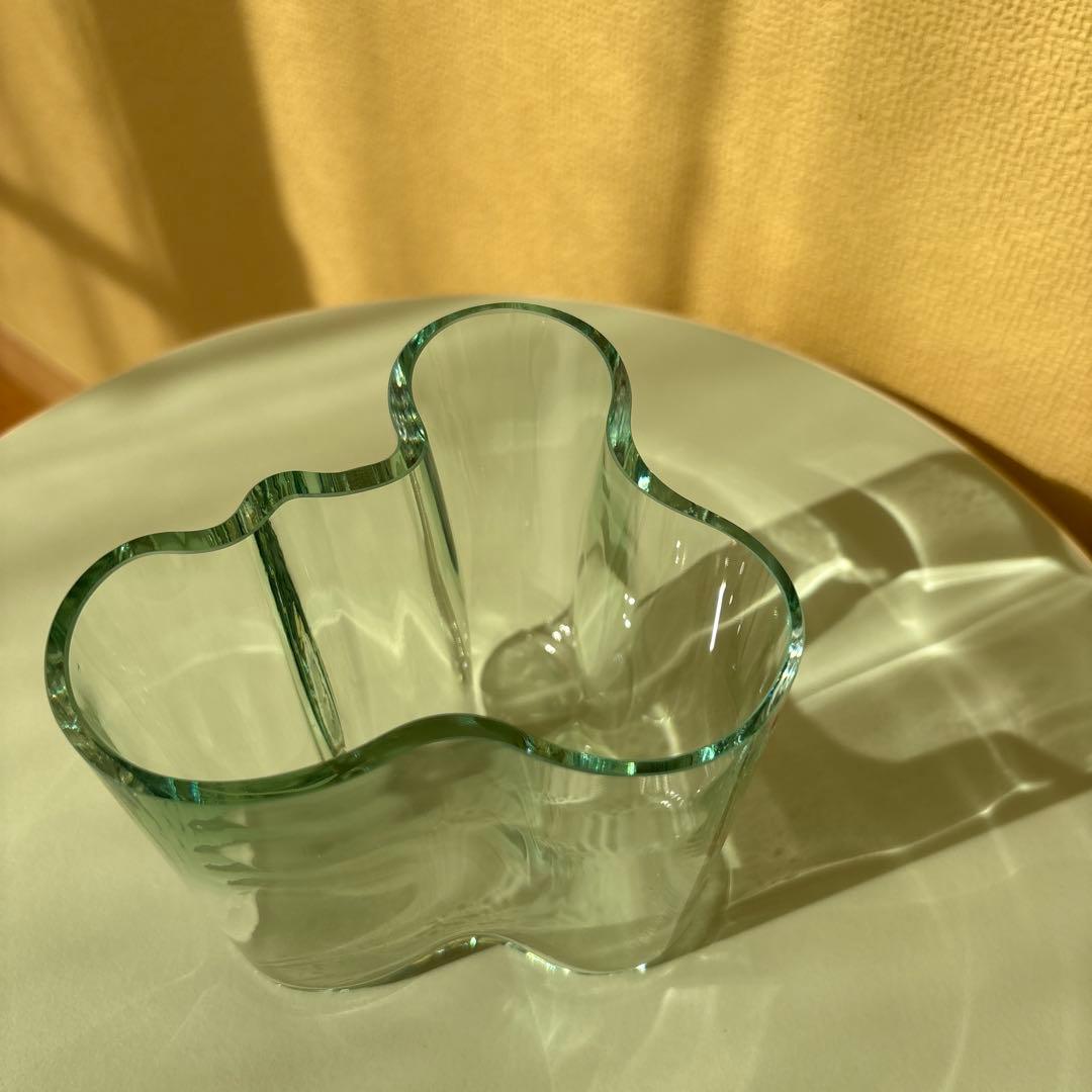 【未使用】イッタラ アアルト ベース 95mm 1937 クリア