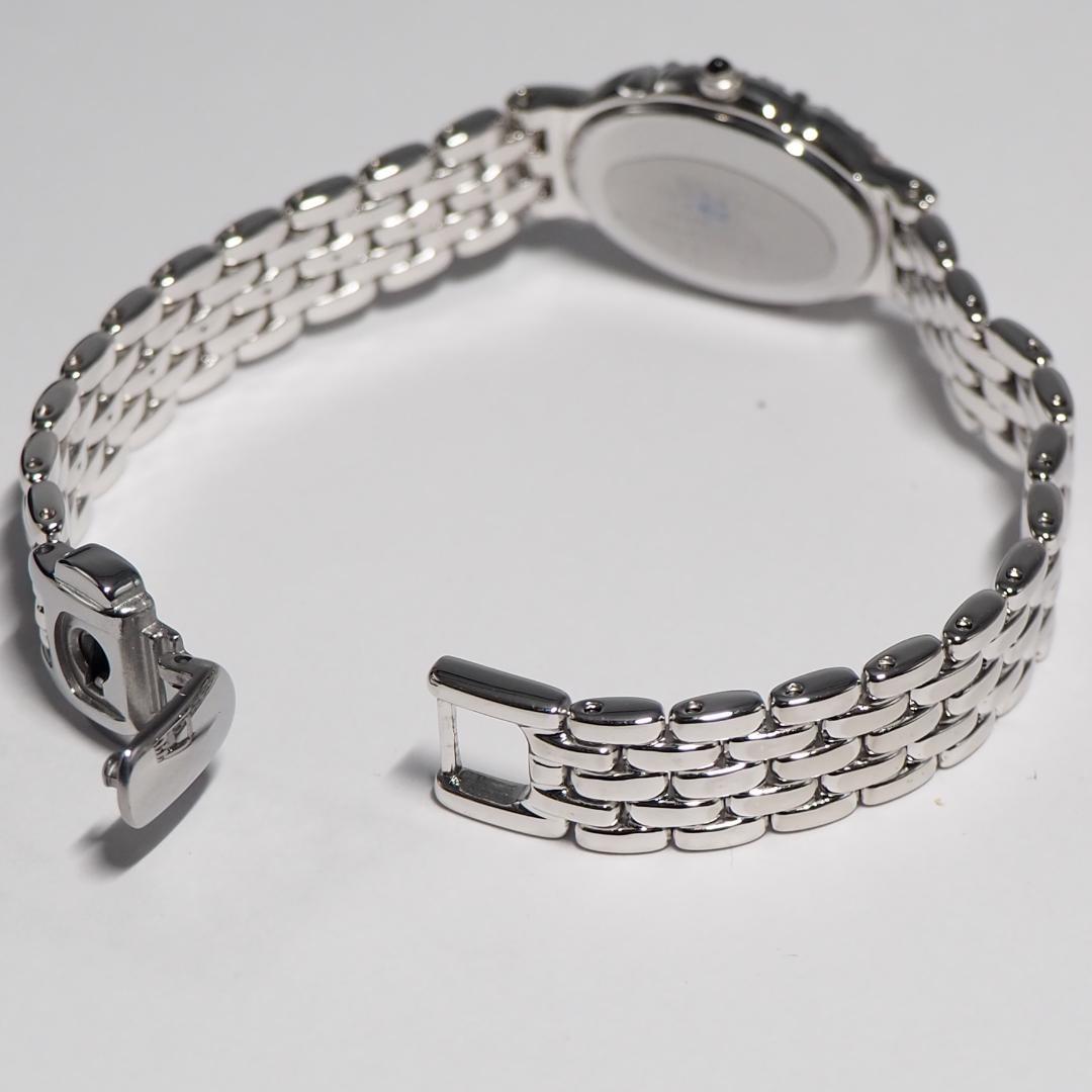 新同品 セイコー SEIKO エクセリーヌ ダイヤ シェル 腕時計 箱 H621