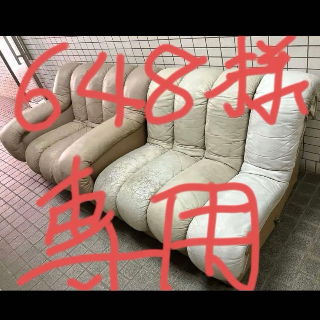 ②最高級 mobilia製 スネークソファ9連セットデセデ de sede