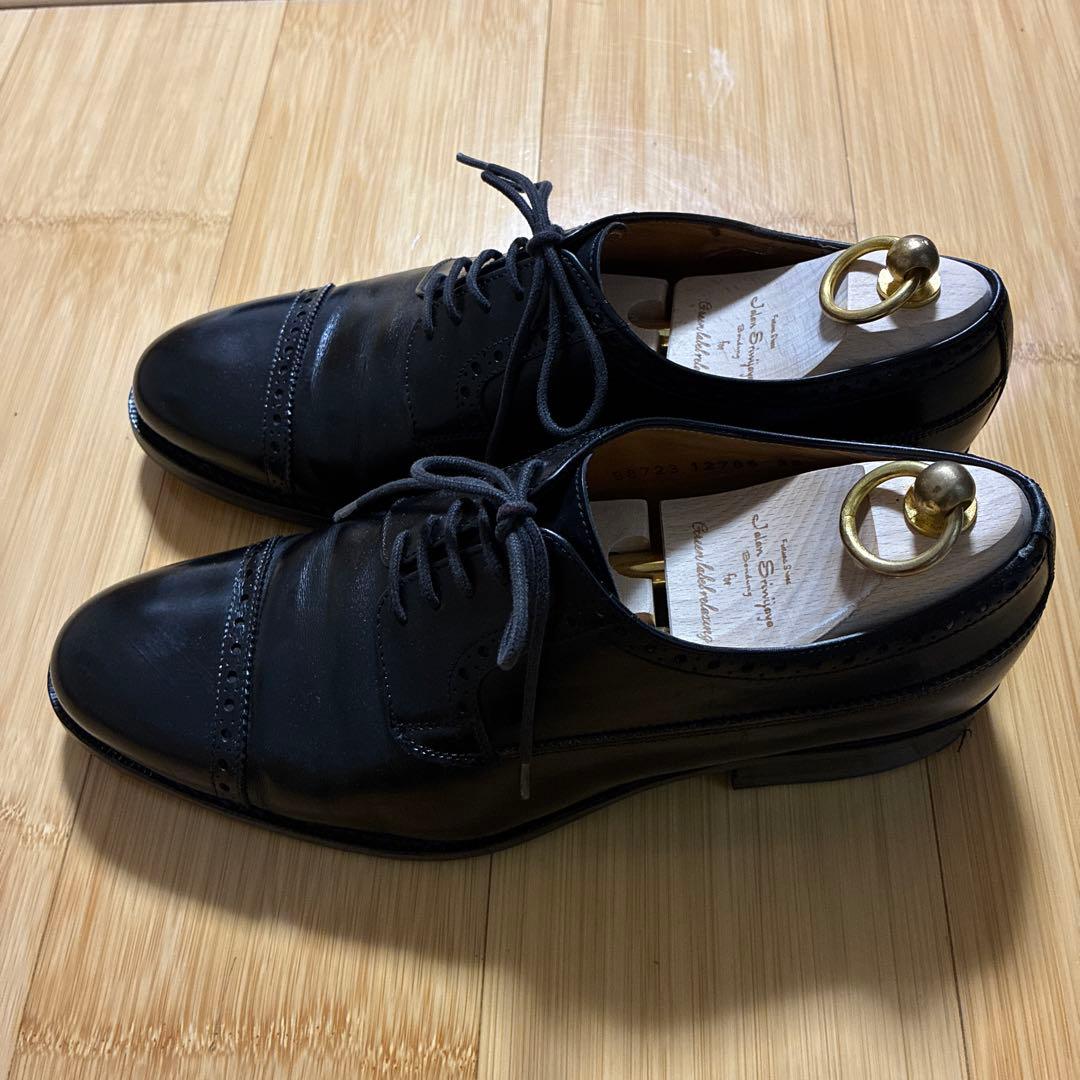 【美品】 ジャランスリワヤ ビジネス ストレートチップ 12785 39