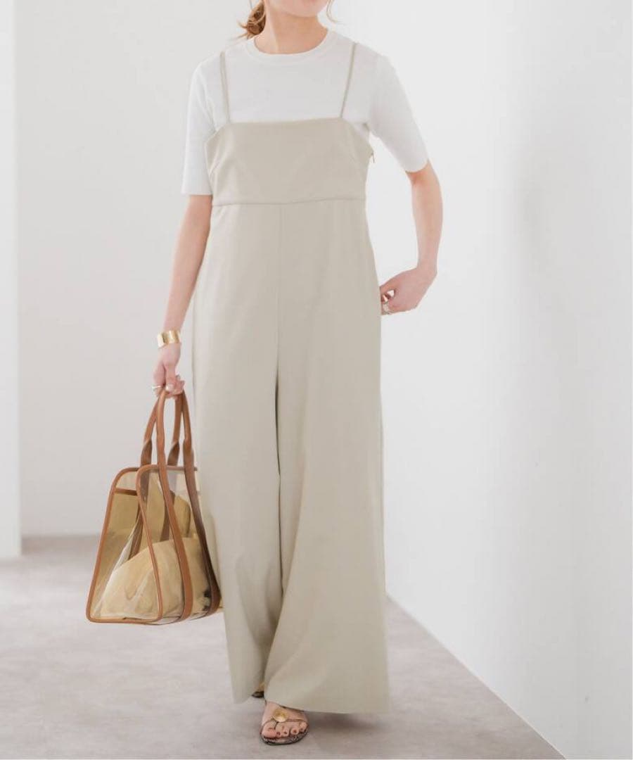 pick and Span ダブルストリングキャミサロペット