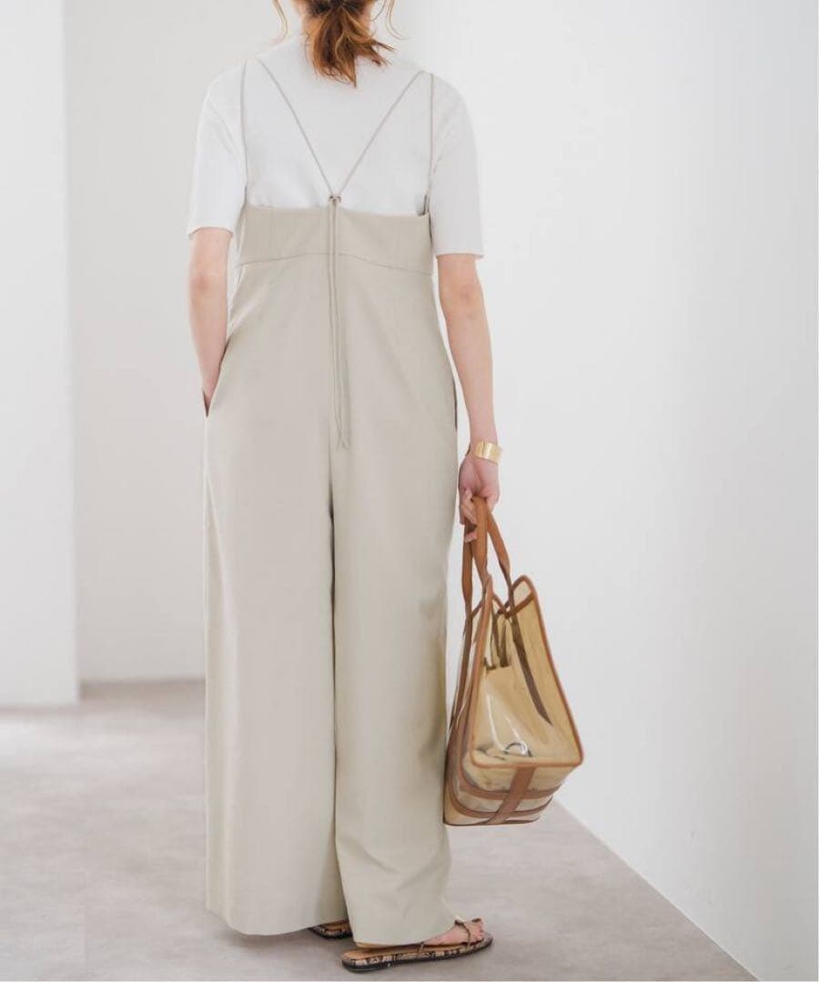 pick and Span ダブルストリングキャミサロペット