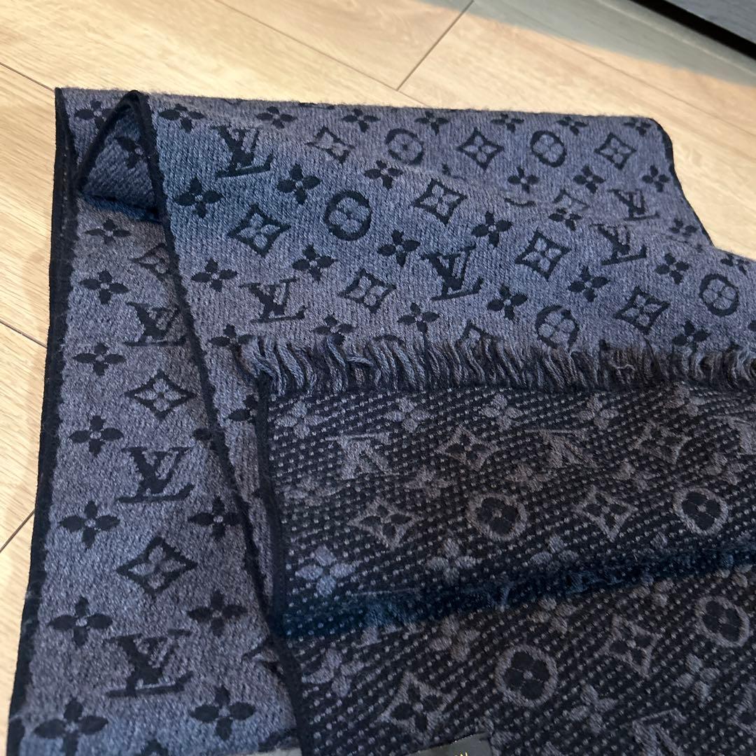 なみです。LOUIS VUITTON モノグラムマフラー