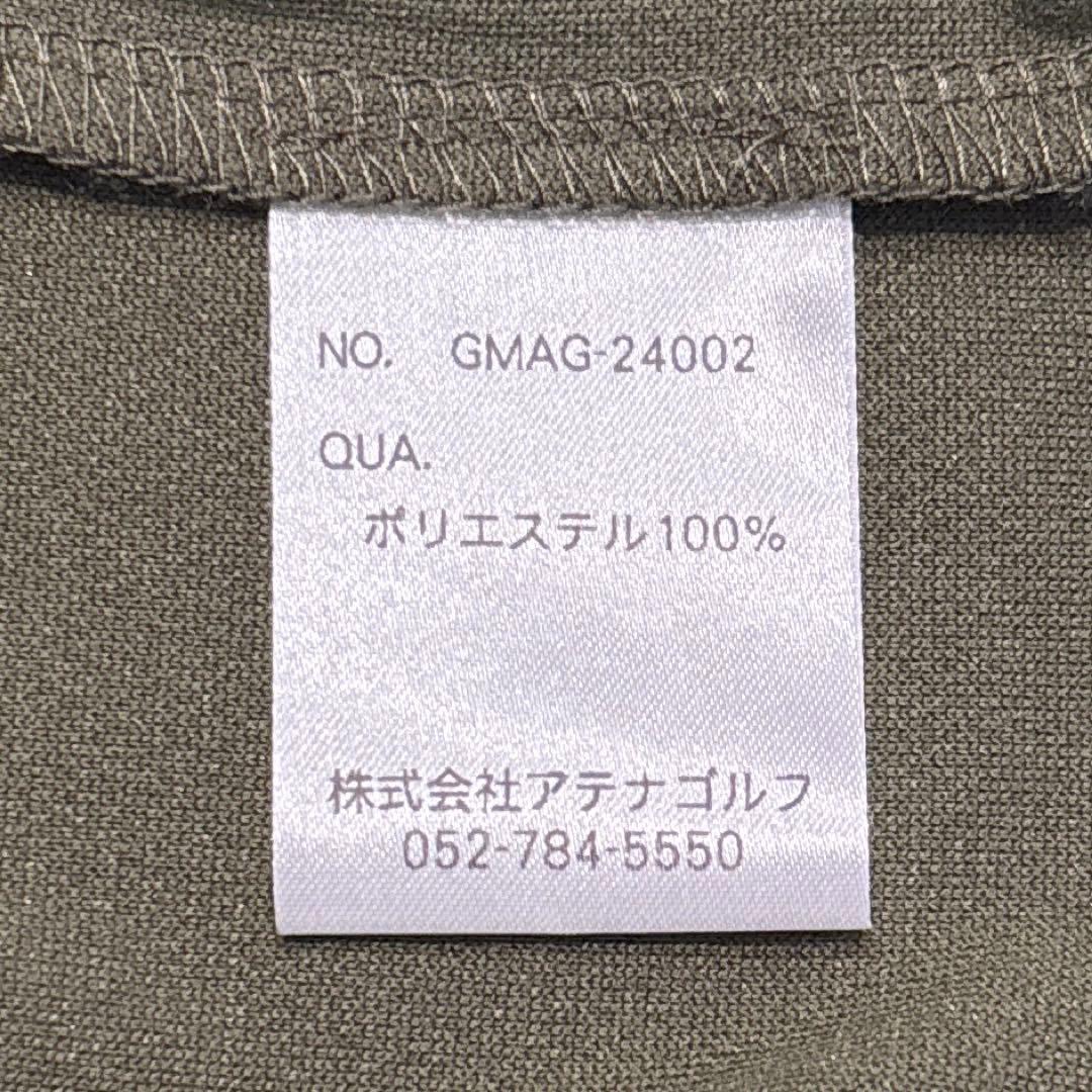 【未使用/メンズM】GREED MONSTER　ポロシャツ　ゴルフウェア　カーキ