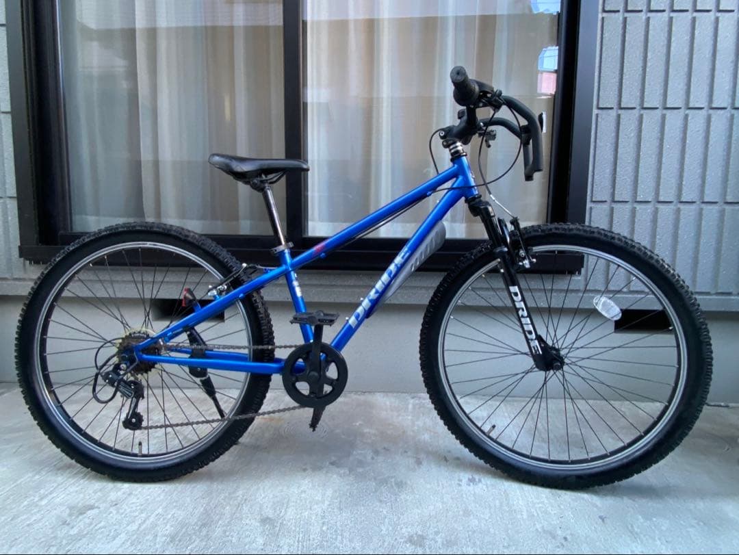 【引き取り限定】Asahi DRIED 26インチ 青色 6速ギア マウンテン