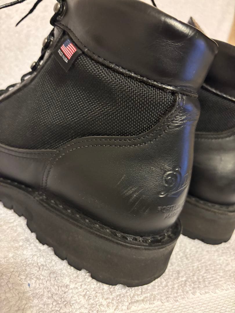 美品　ダナーライト　ブラック　US7…25cm