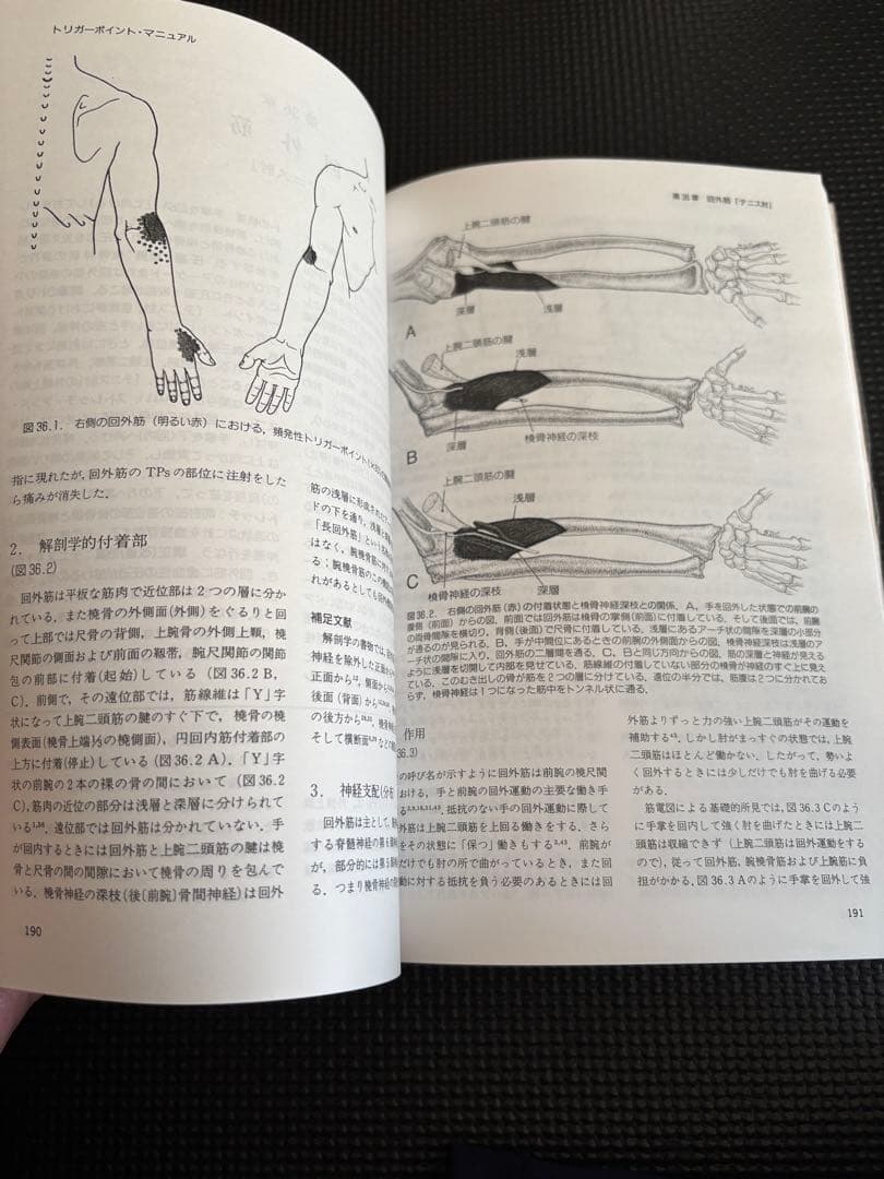 トリガーポイント・マニュアル 第Ⅱ巻　美品