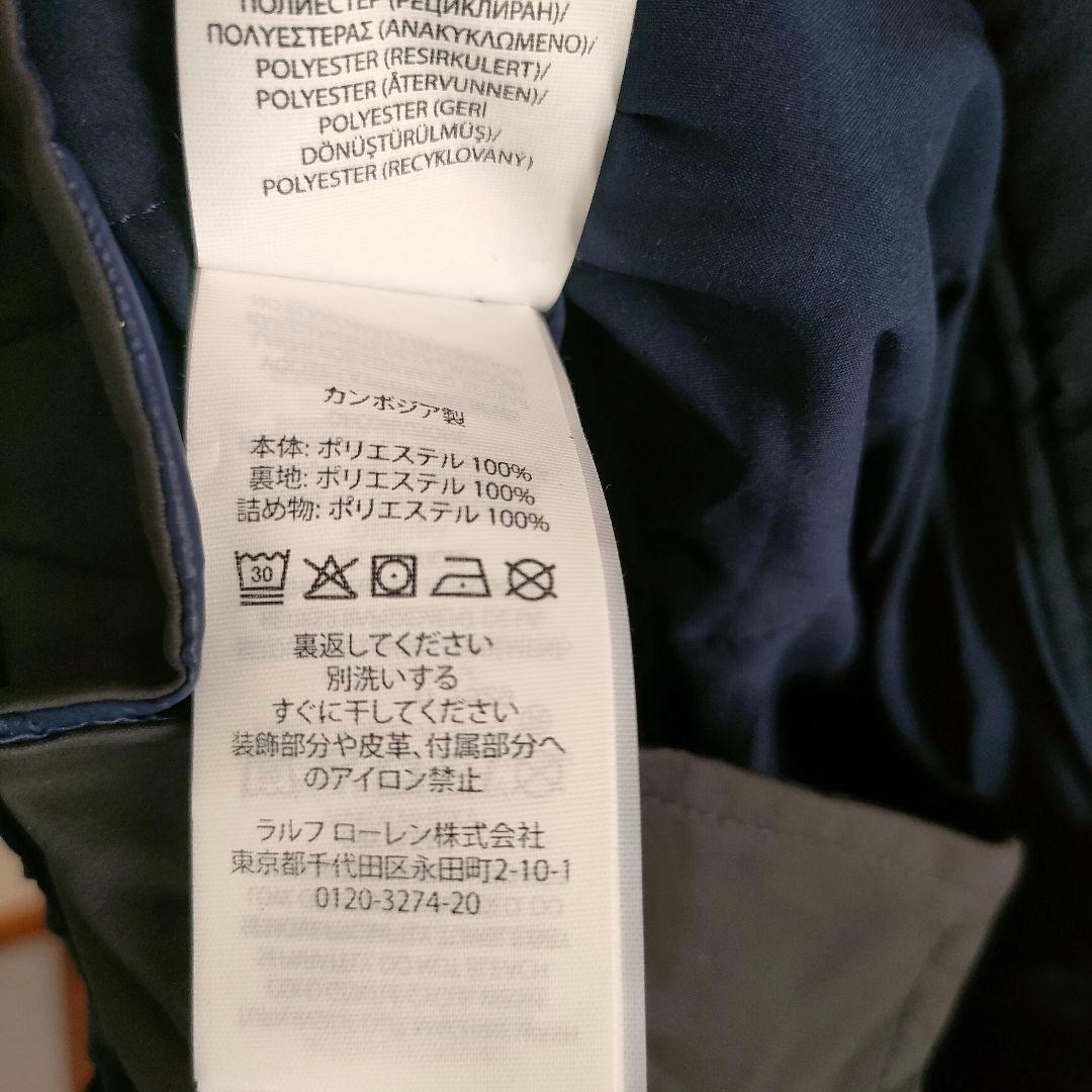 RLX RALPH LAUREN 中綿 ゴルフパンツ 撥水 紺 k