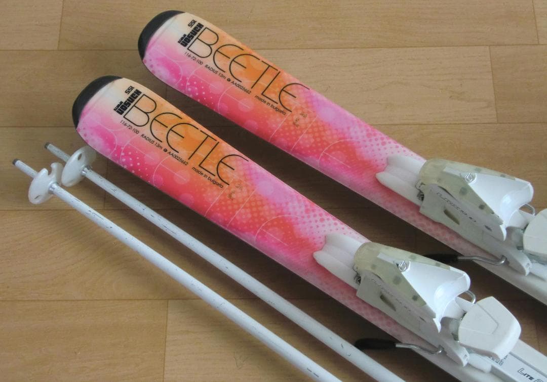 ■■送料無料■HANSON■女性用スキーセット■155/25.5■WAX済■■