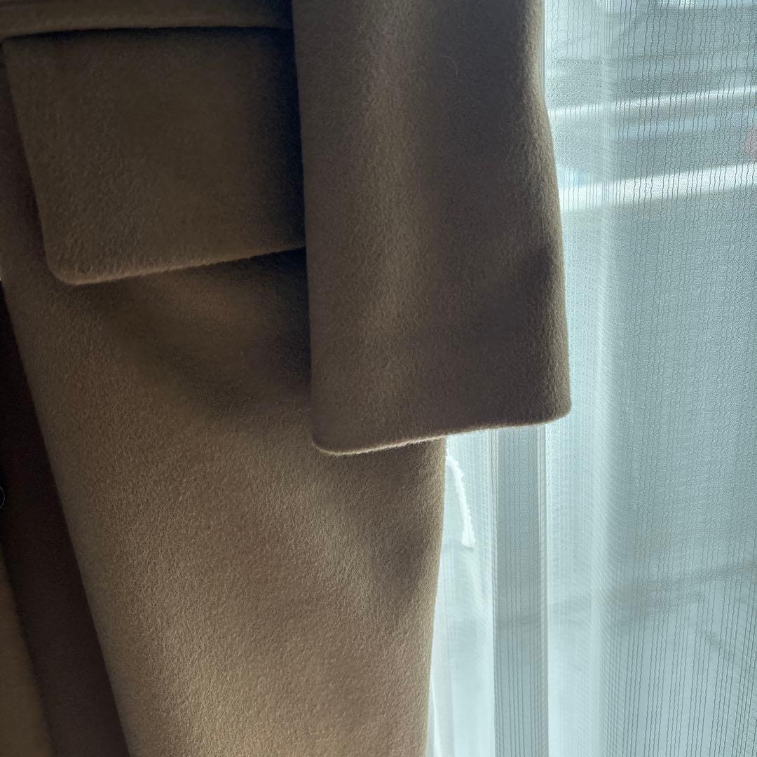 SACRA ASH KHAKI チェスターコート 38 サクラ