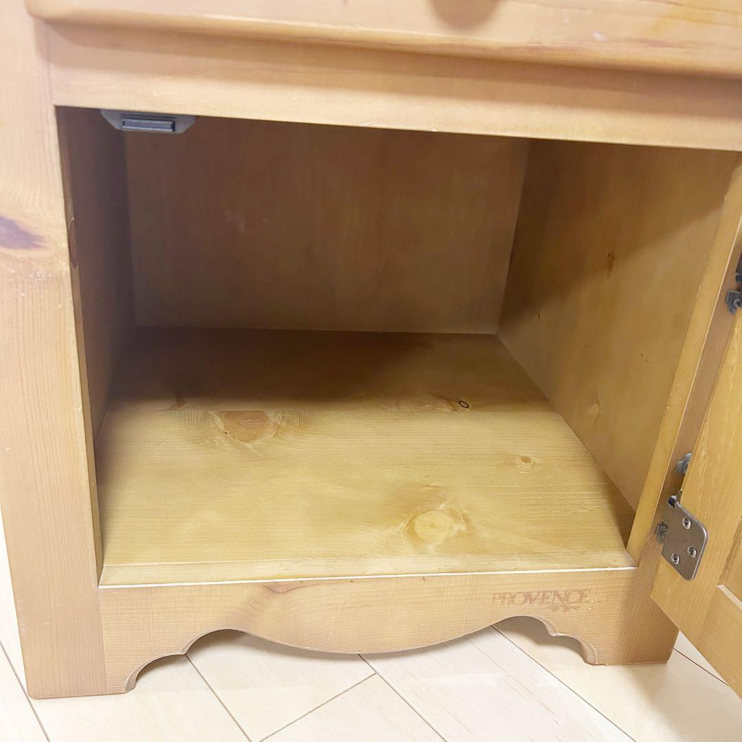 コスガ プロヴァンス ナイトテーブル カントリー家具　北欧家具　天然木