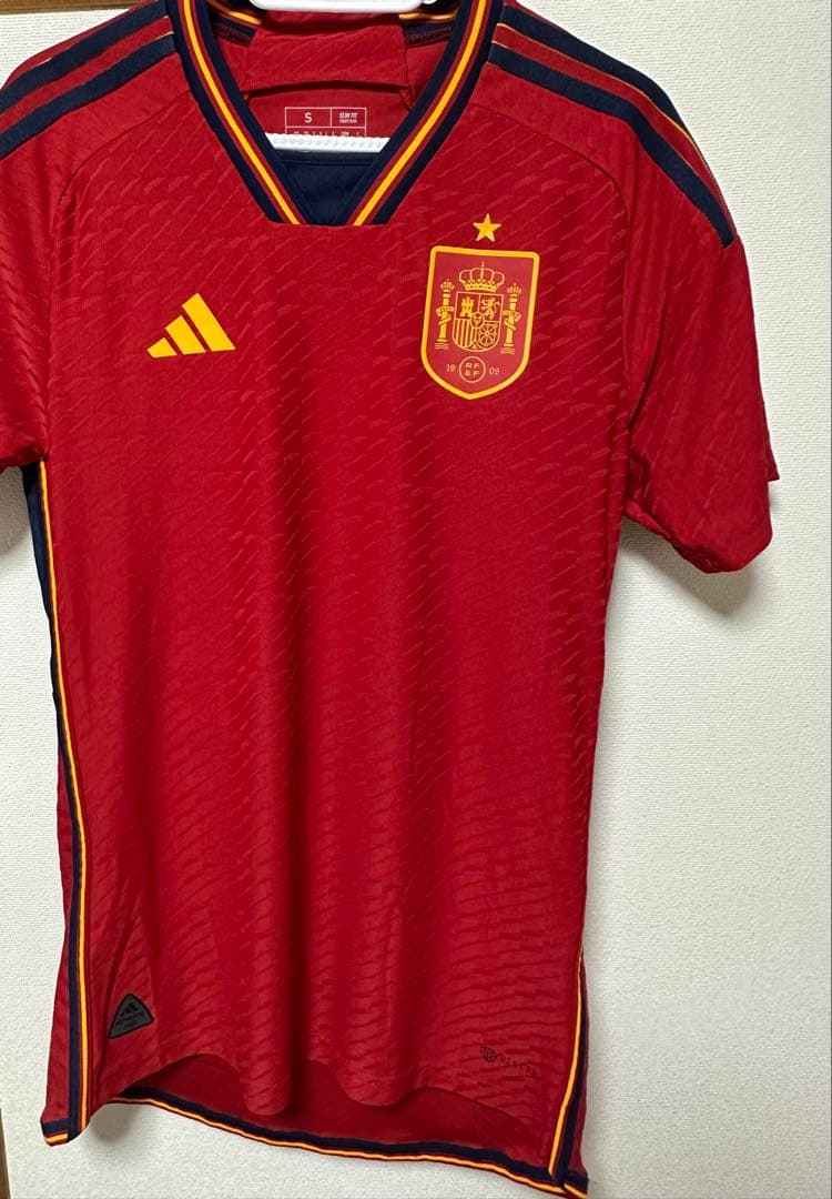 スペイン代表　選手用ユニフォーム