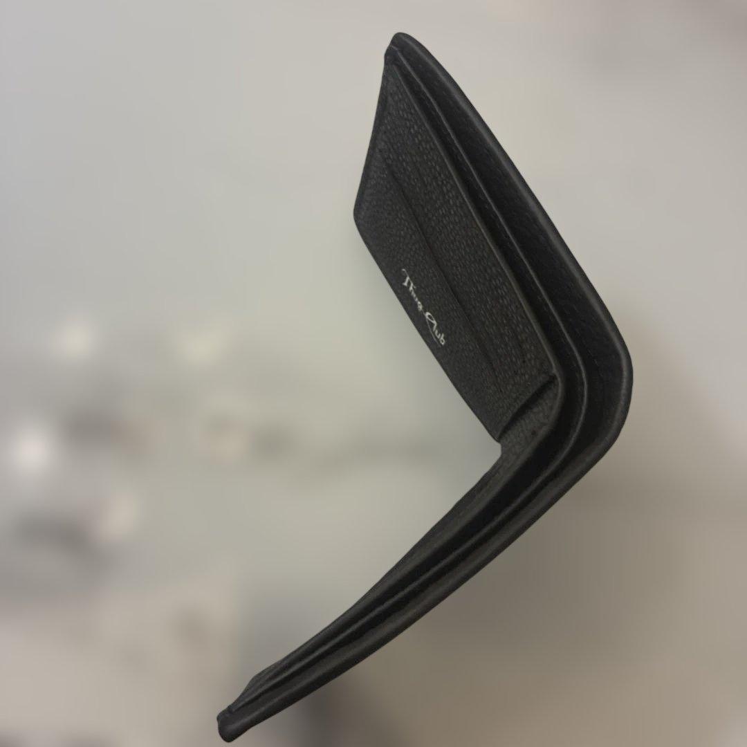 Thug Club 二つ折り財布 黒