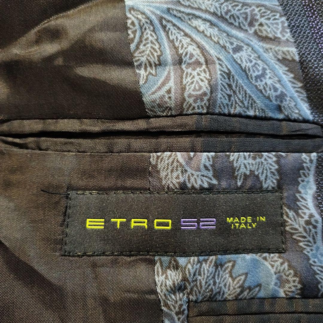 難あり　ETRO ストライプ柄 セットアップスーツ　エトロ