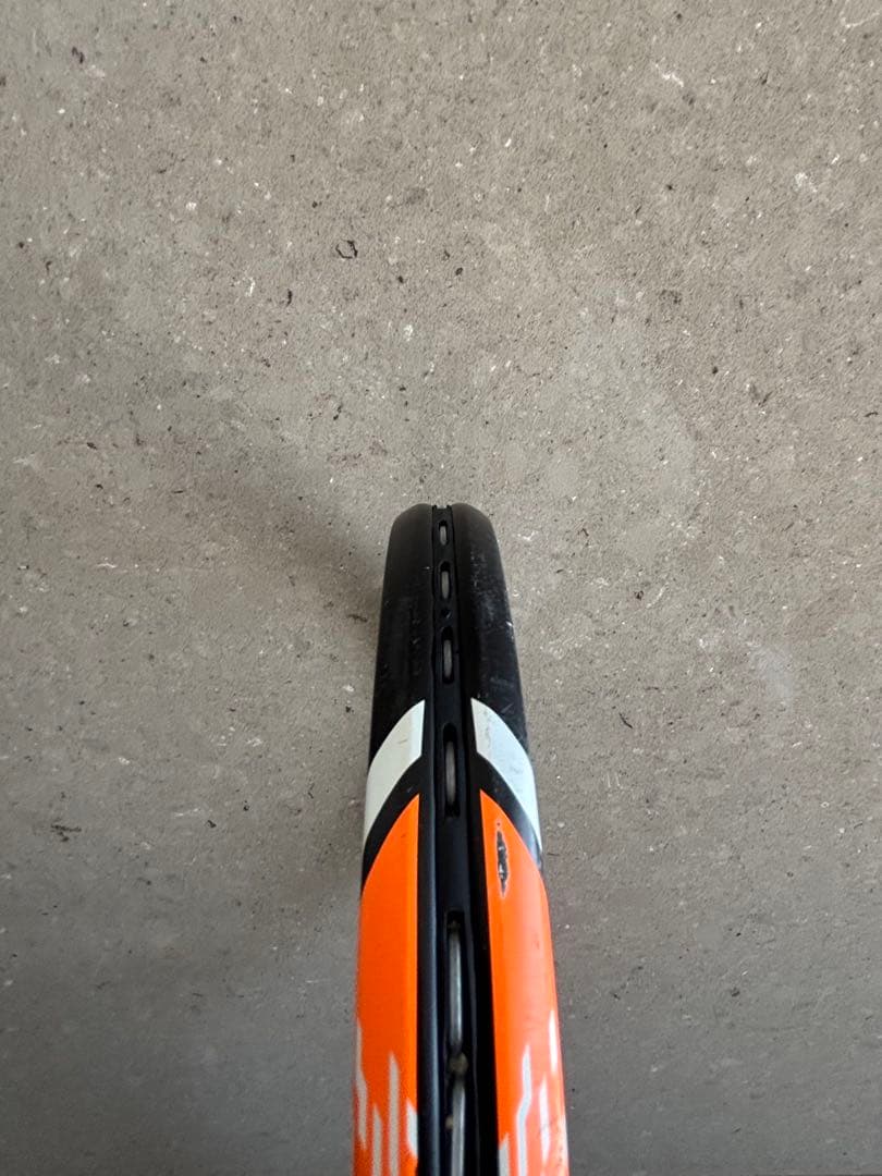 エフレーザー7V カバー付　ラケット　ソフトテニス　オレンジ　美品