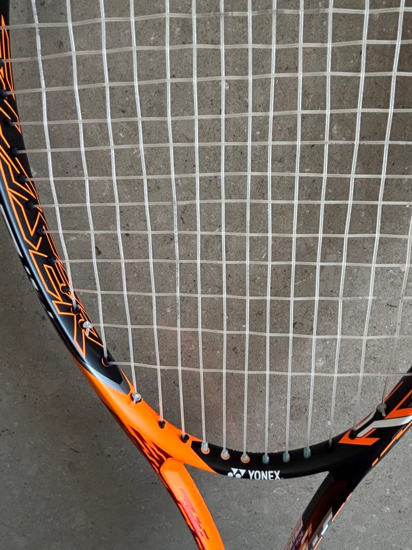 エフレーザー7V カバー付　ラケット　ソフトテニス　オレンジ　美品