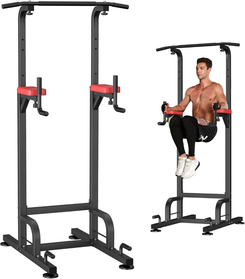 懸垂マシン ぶらさがり健康器 筋トレ器具 耐荷重180kg 高さ9段階調整