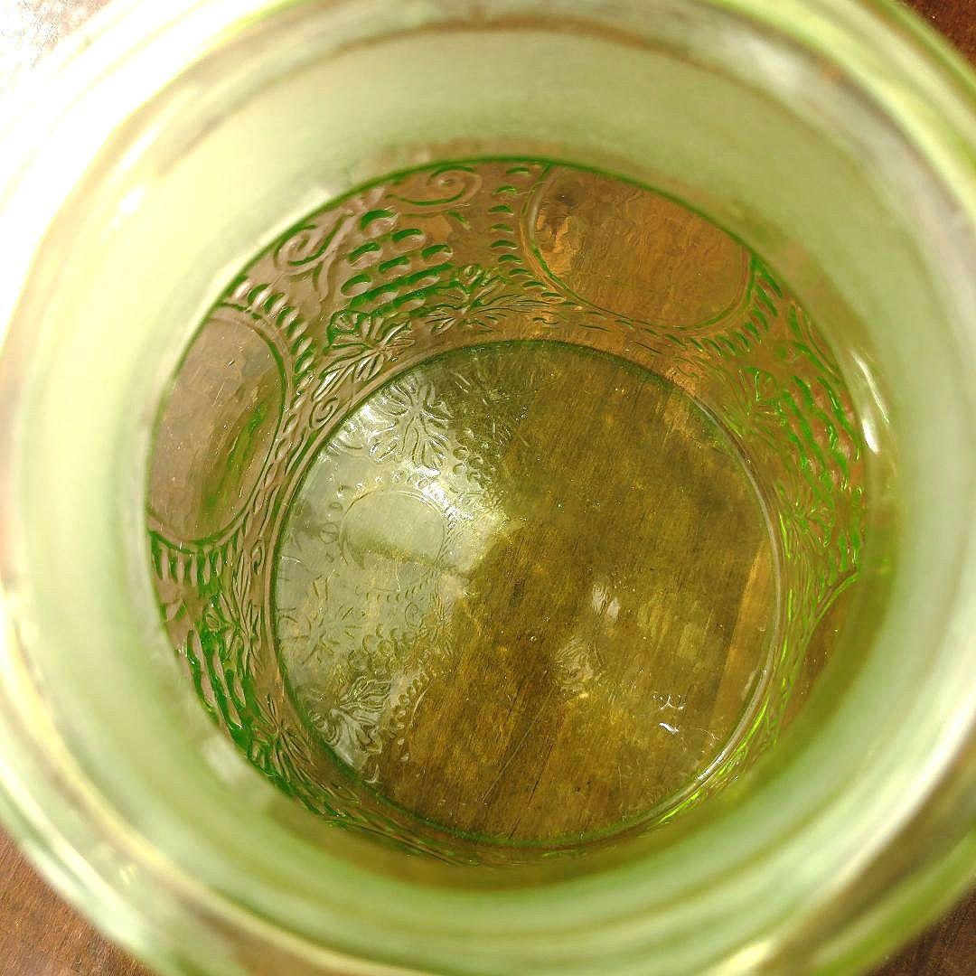 アンティーク 飴屋瓶 あめや瓶 ウランガラス和ガラス 菓子瓶 古道具 レトロ