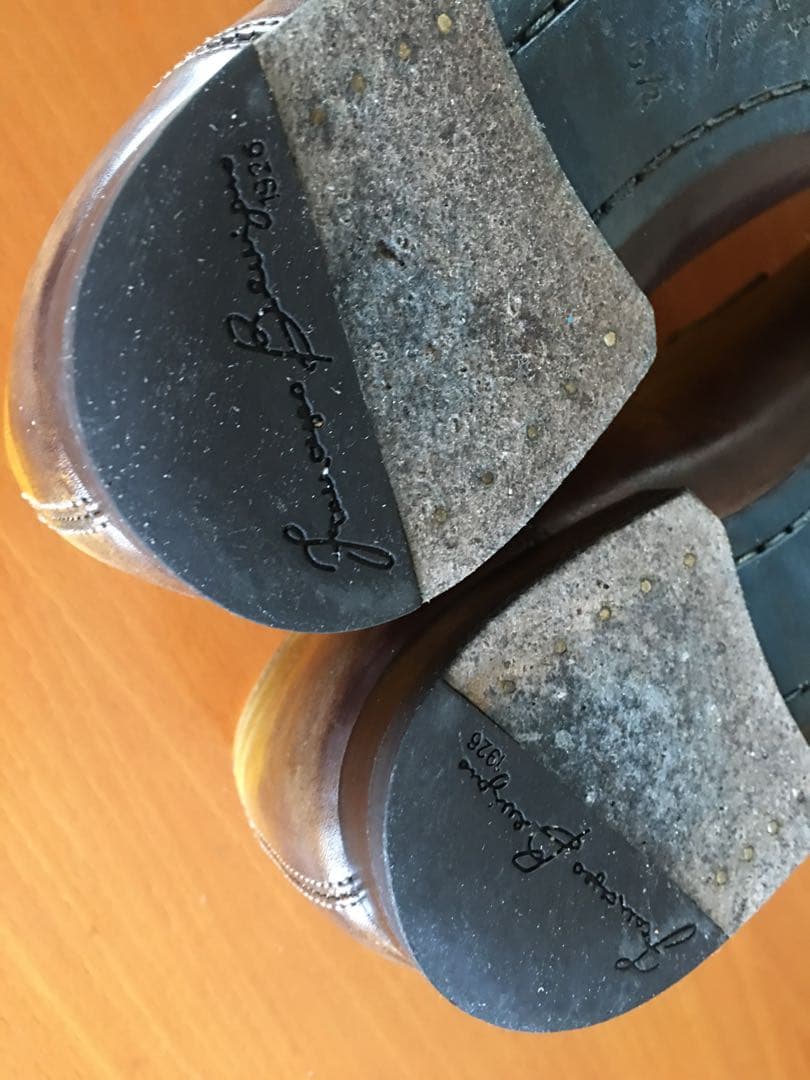 フランチェスコベニーニョのバティーヌ（手塗り染め）ローファー