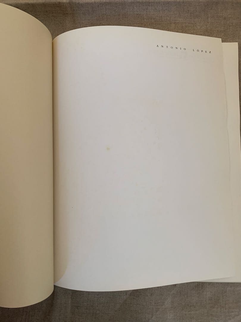 アントニオ・ロペス・ガルシア　画集