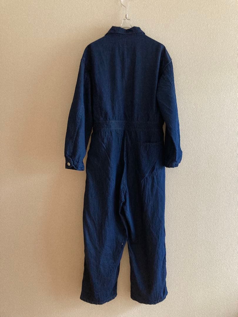 BEAMS BOY デニムミリタリーオールインワン