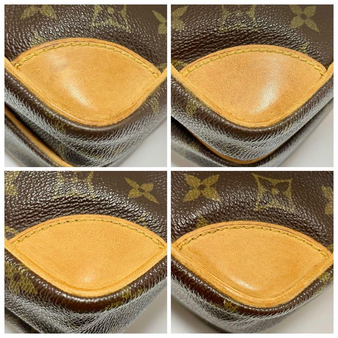 ルイヴィトン　アマゾン　ショルダーバック　ヌメ革　モノグラム