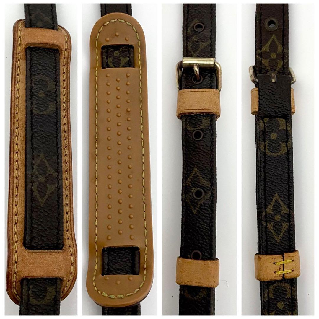 ルイヴィトン　アマゾン　ショルダーバック　ヌメ革　モノグラム