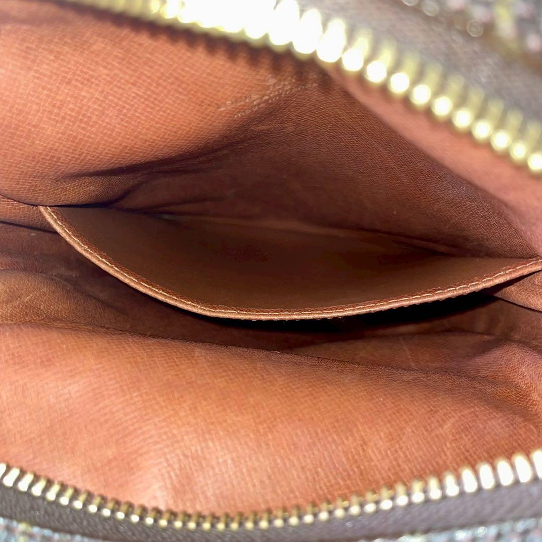 ルイヴィトン　アマゾン　ショルダーバック　ヌメ革　モノグラム