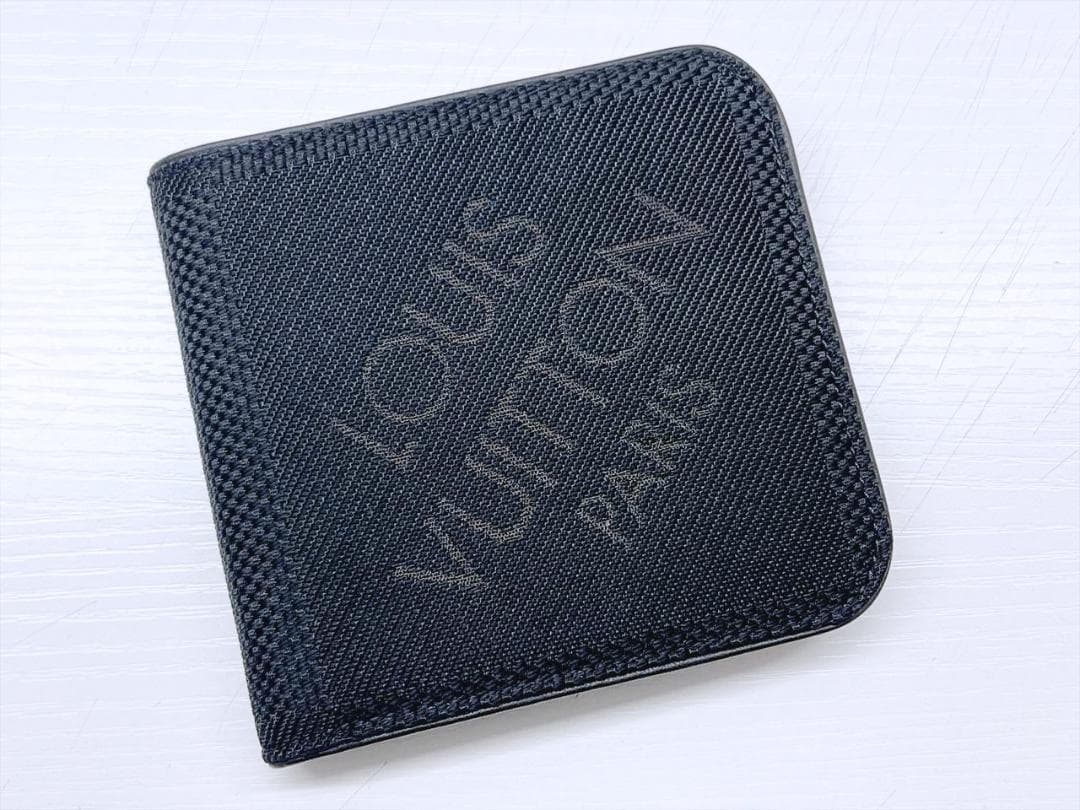 美品 ルイヴィトン ダミエジェアン マルコ 二つ折り財布 小銭入れ N63087