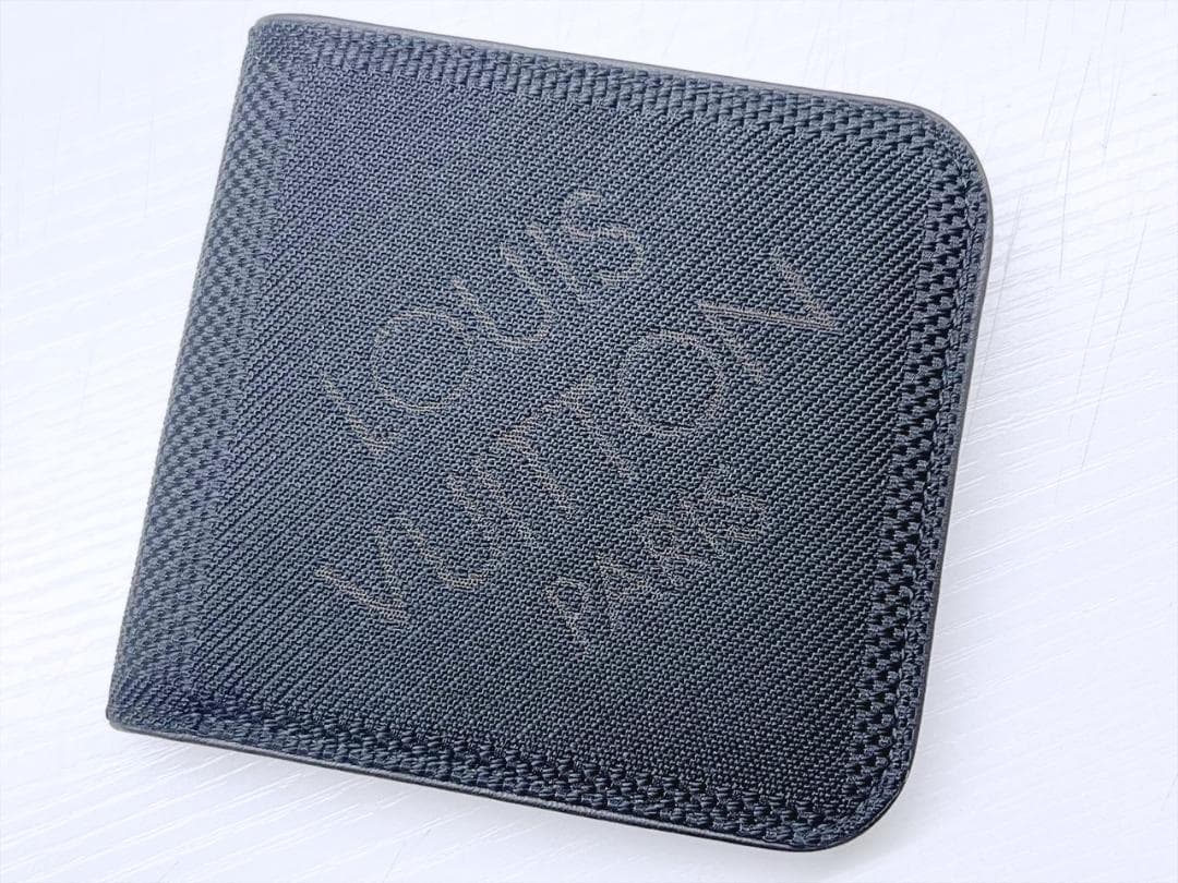 美品 ルイヴィトン ダミエジェアン マルコ 二つ折り財布 小銭入れ N63087