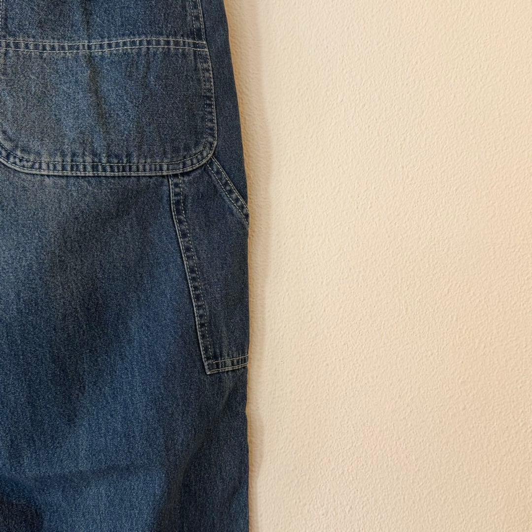 【BIG MAC】DENIM PAINTER PANTS USED M