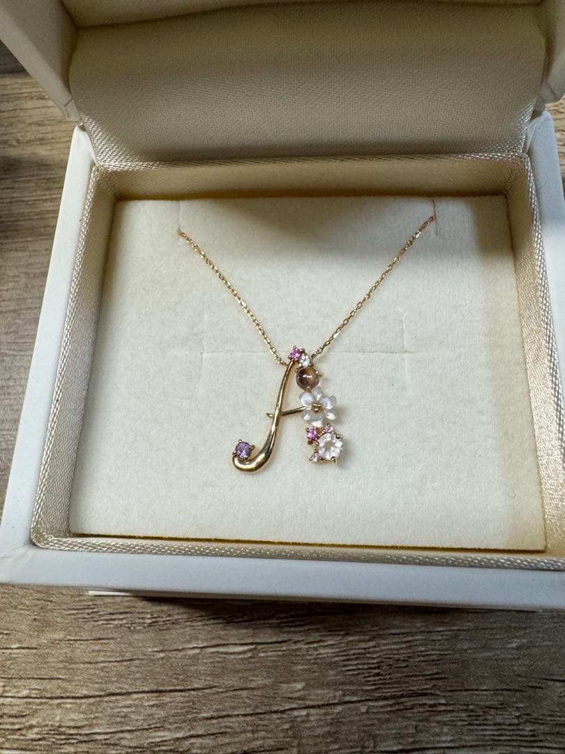 【Waka】SamanthaTiara フラワーレターズネックレス・リング