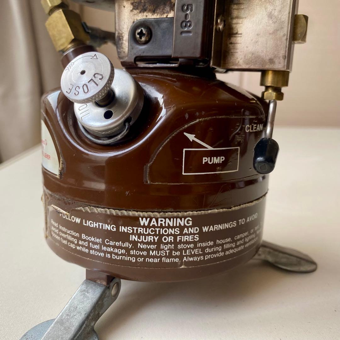 Coleman PEAK 1 MODEL 400 茶コールマンバーナー ピーク1