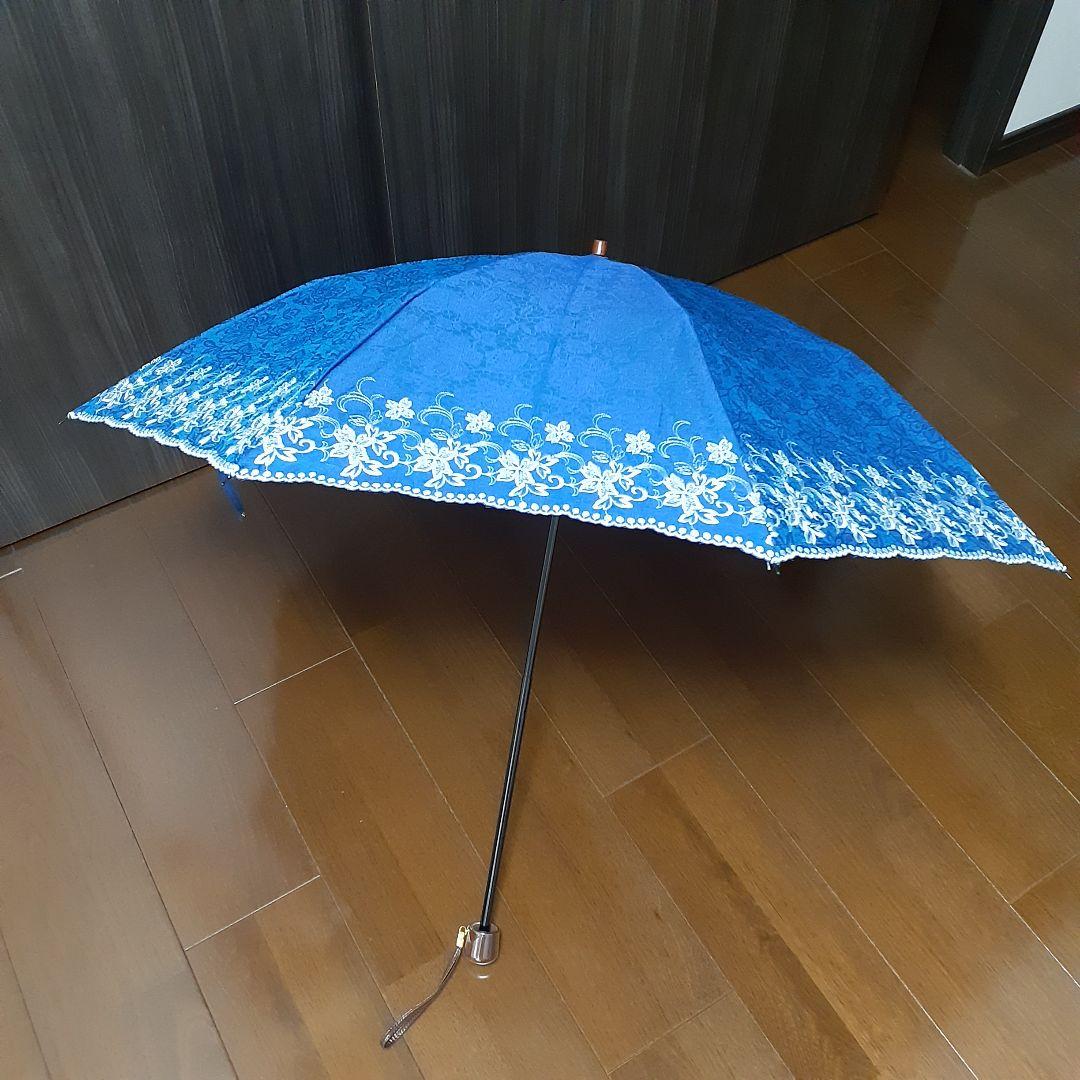 前原光榮商店　日傘　ブルー系