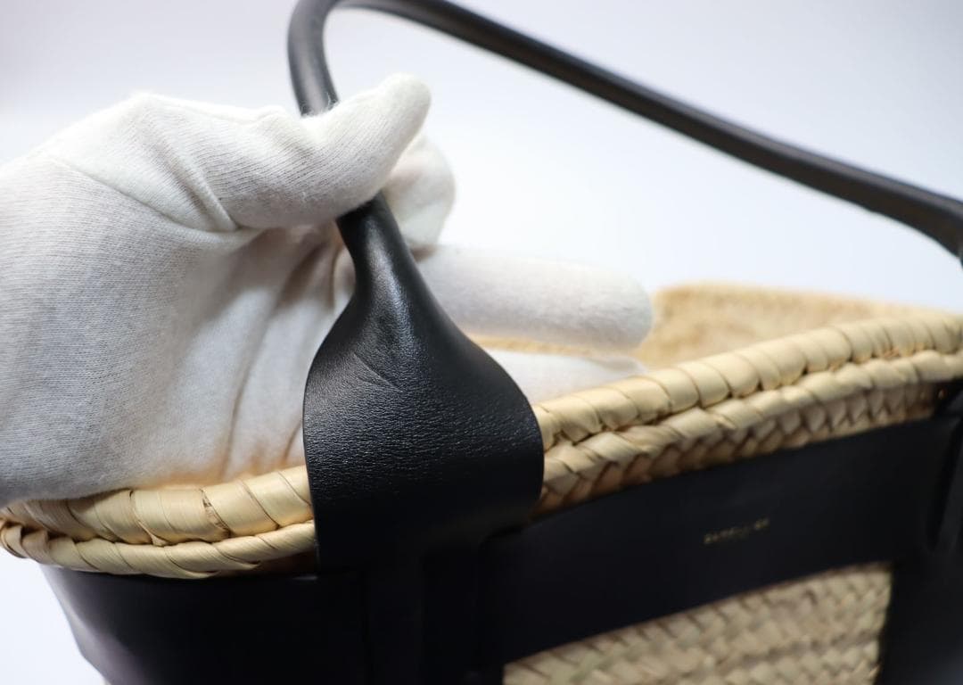 定価37,400円 新品 DEMELLIER デメリエー かごバッグサントリーニ