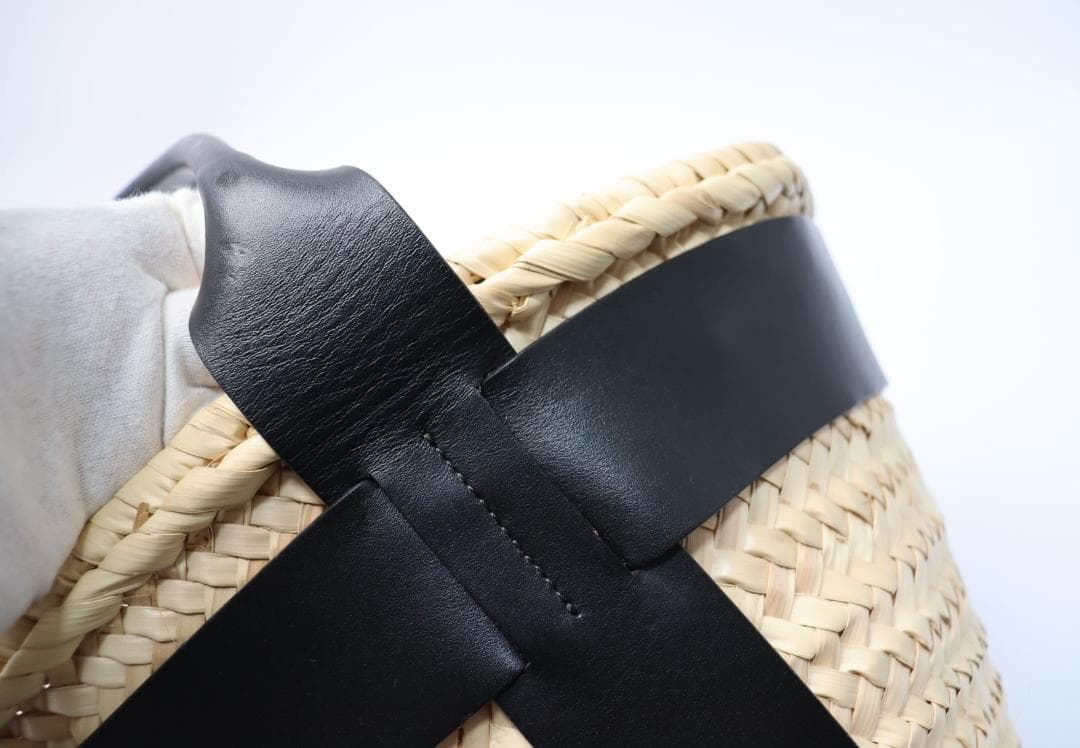 定価37,400円 新品 DEMELLIER デメリエー かごバッグサントリーニ