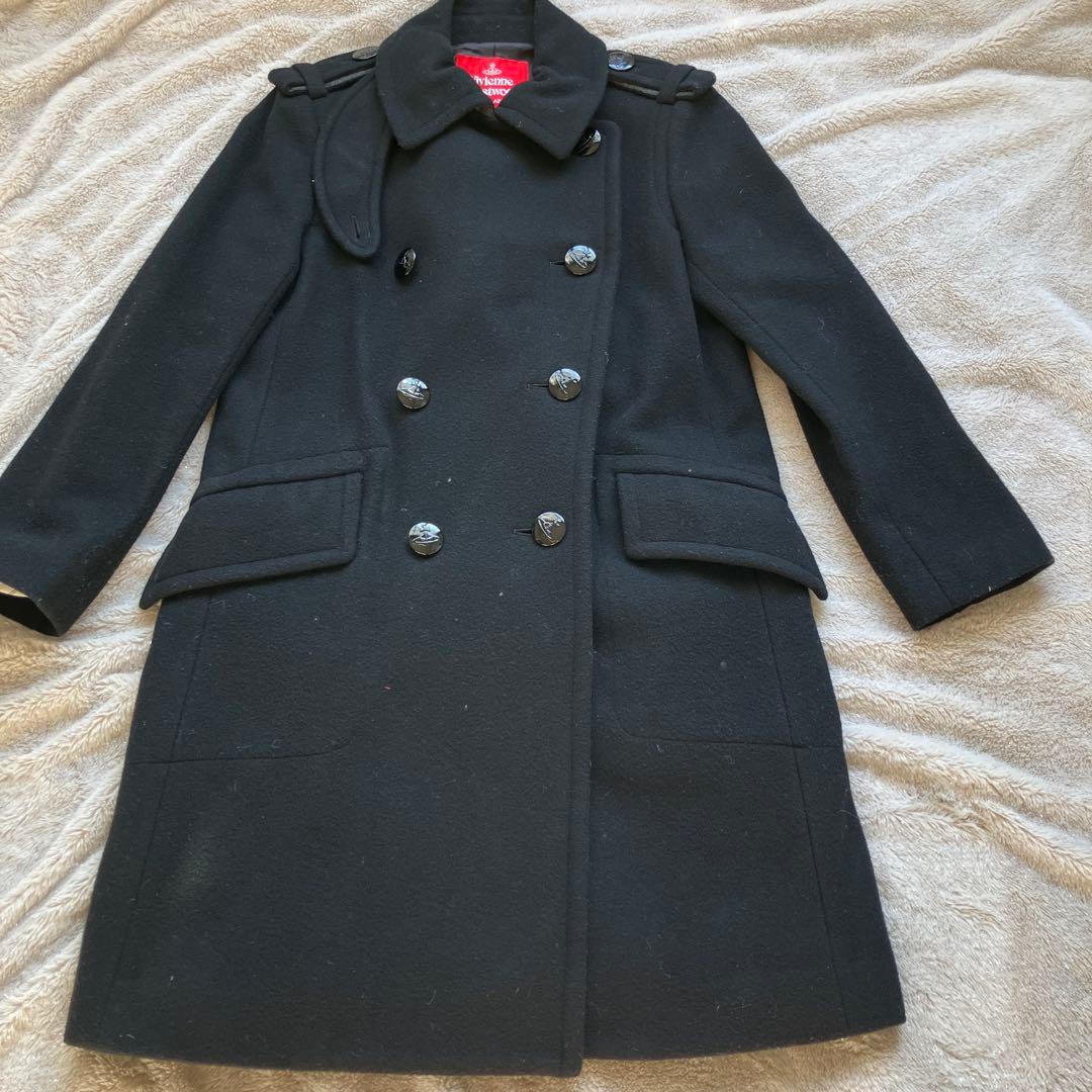 最終価格です！vivienne westwood 冬コートブラック