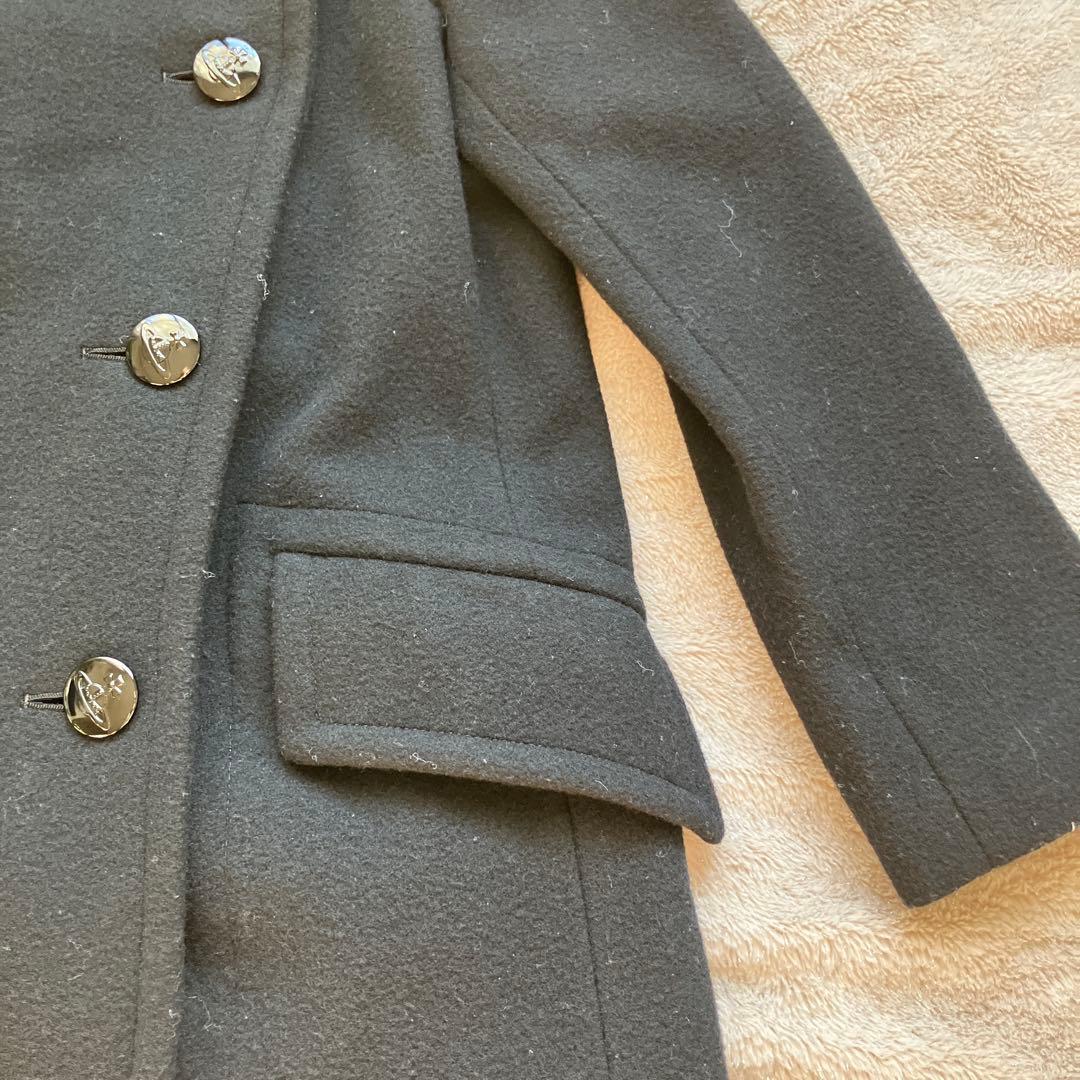 最終価格です！vivienne westwood 冬コートブラック