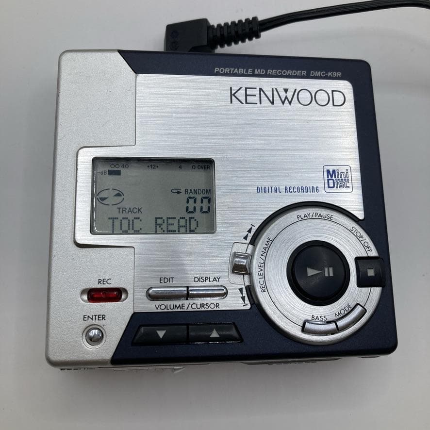 KENWOOD DMC-K9R(S) 箱付き MDウォークマン ケンウッド