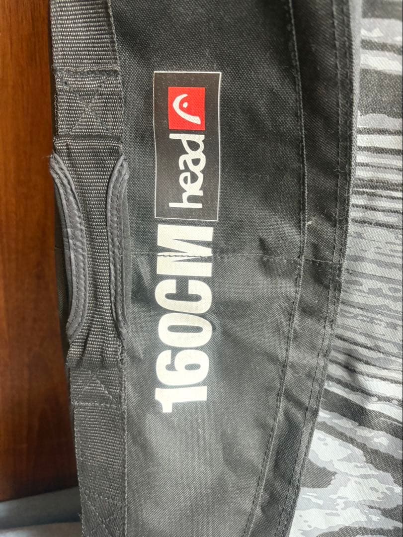 head スノーボード 160CM ブラック　背負えるバック付き　ベッド　dbs