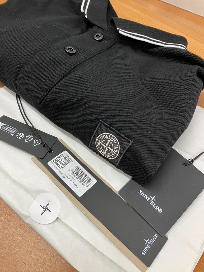 STONE 　ストーンアイランド　ポロシャツ　L