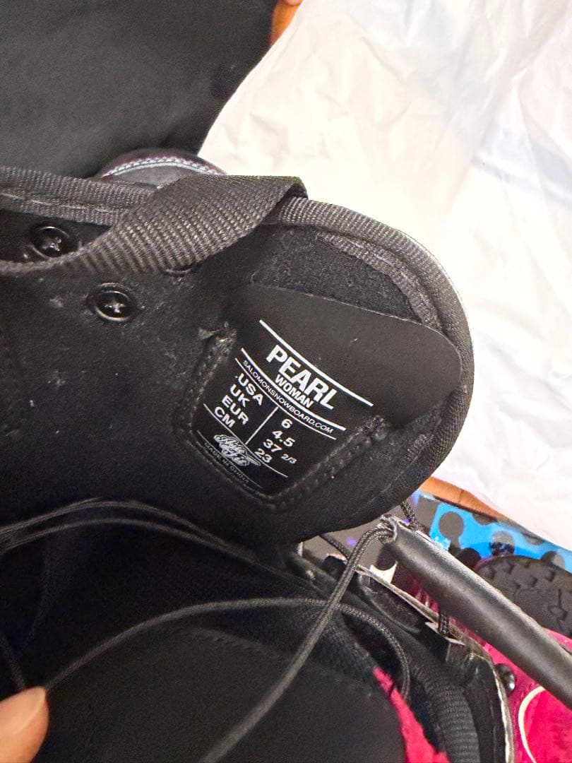 RIDE レディース スノボセットスノーボード ビンディング　ケース付　６点