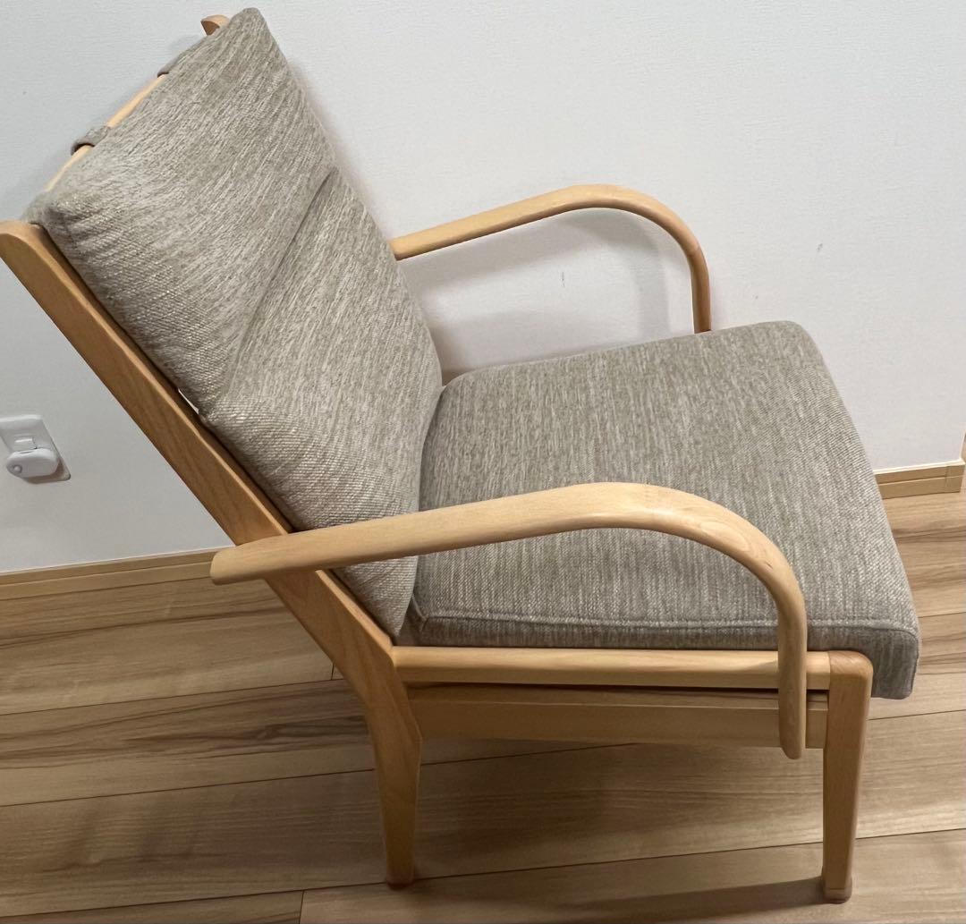 【中古】ニトリ ダイニングチェア NコレクションC-27M肘/DC 1脚1個口①