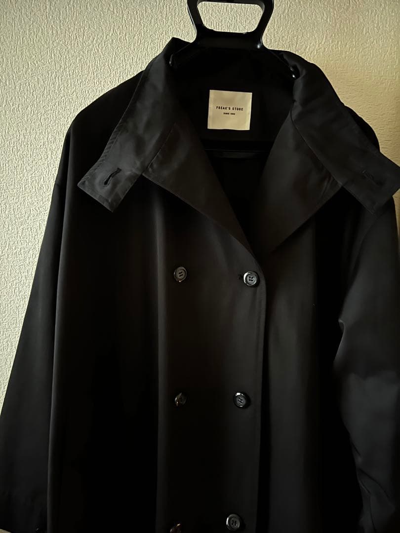 FREAK'S STORE ブラック ロングコート