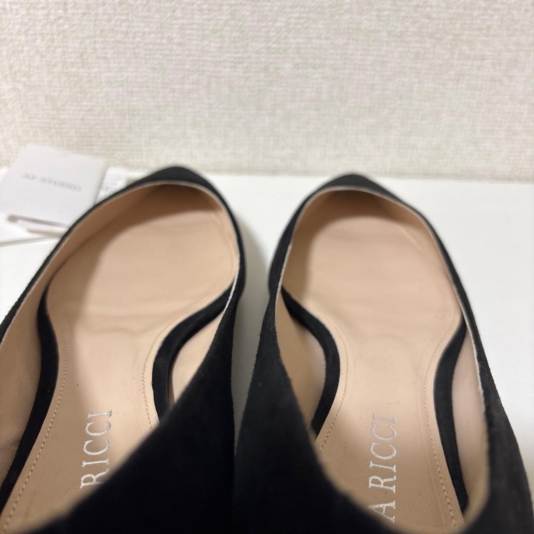 ニナリッチ　スエード　パンプス 36