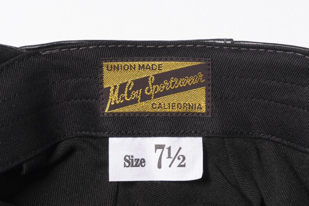 JOE McCOY HORSEHIDE NEWSBOY CAP 7 ½