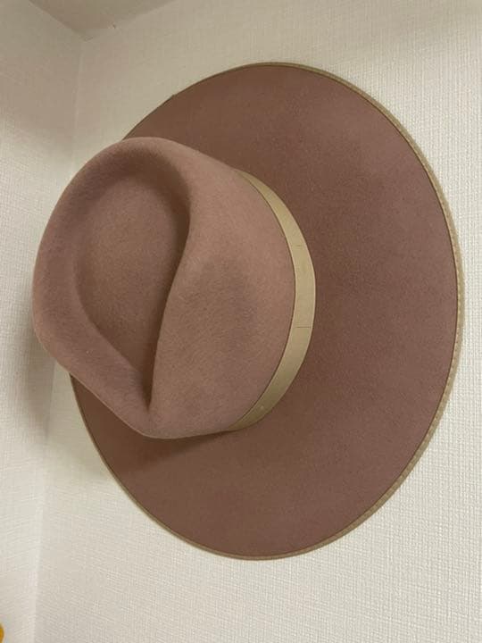 ラックオブカラー　つば広ハット　帽子