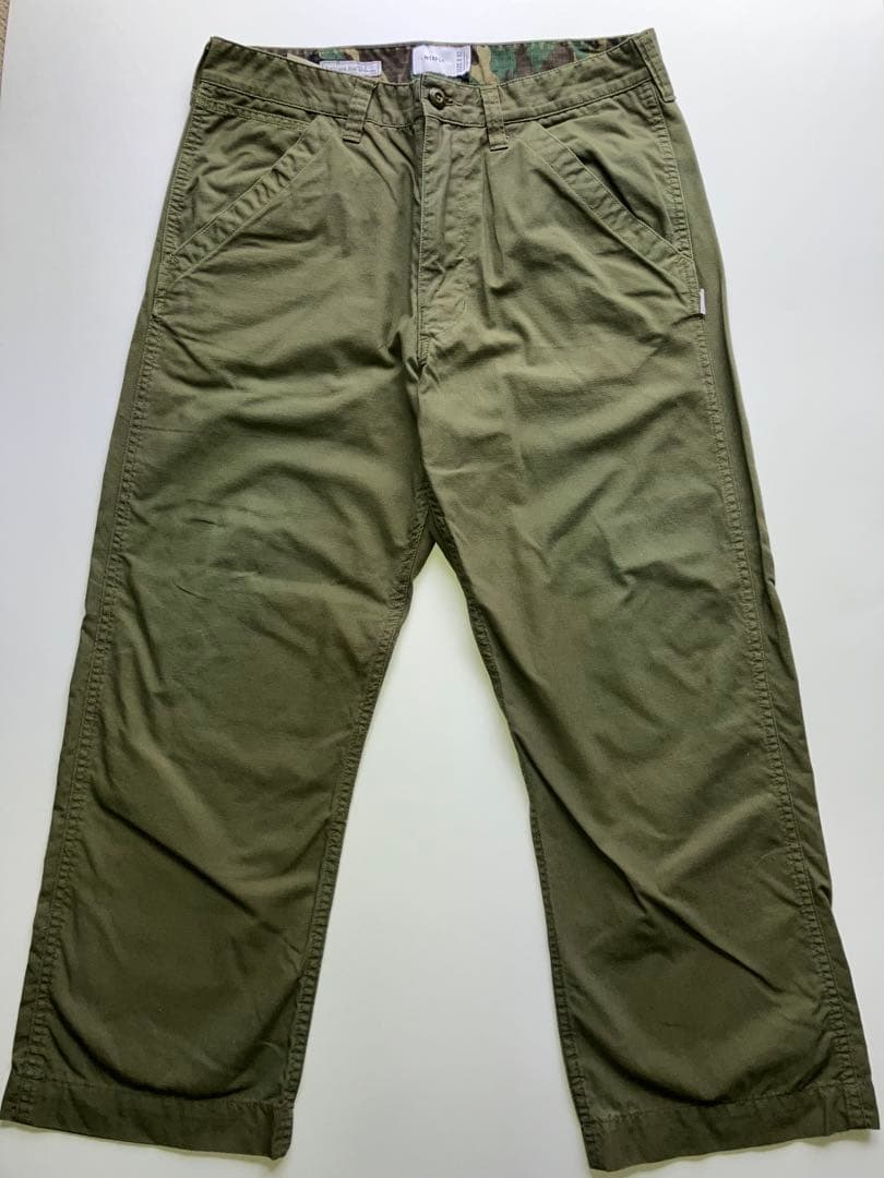 WTAPS Ron Herman ミリタリーパンツ オリーブ
